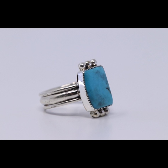 Navajo Turquoise ring - Picture 2 of 4